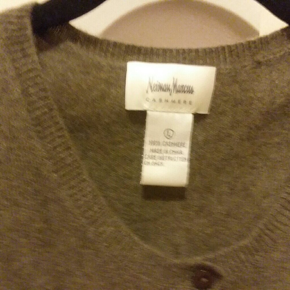 100% cashmere cardigan